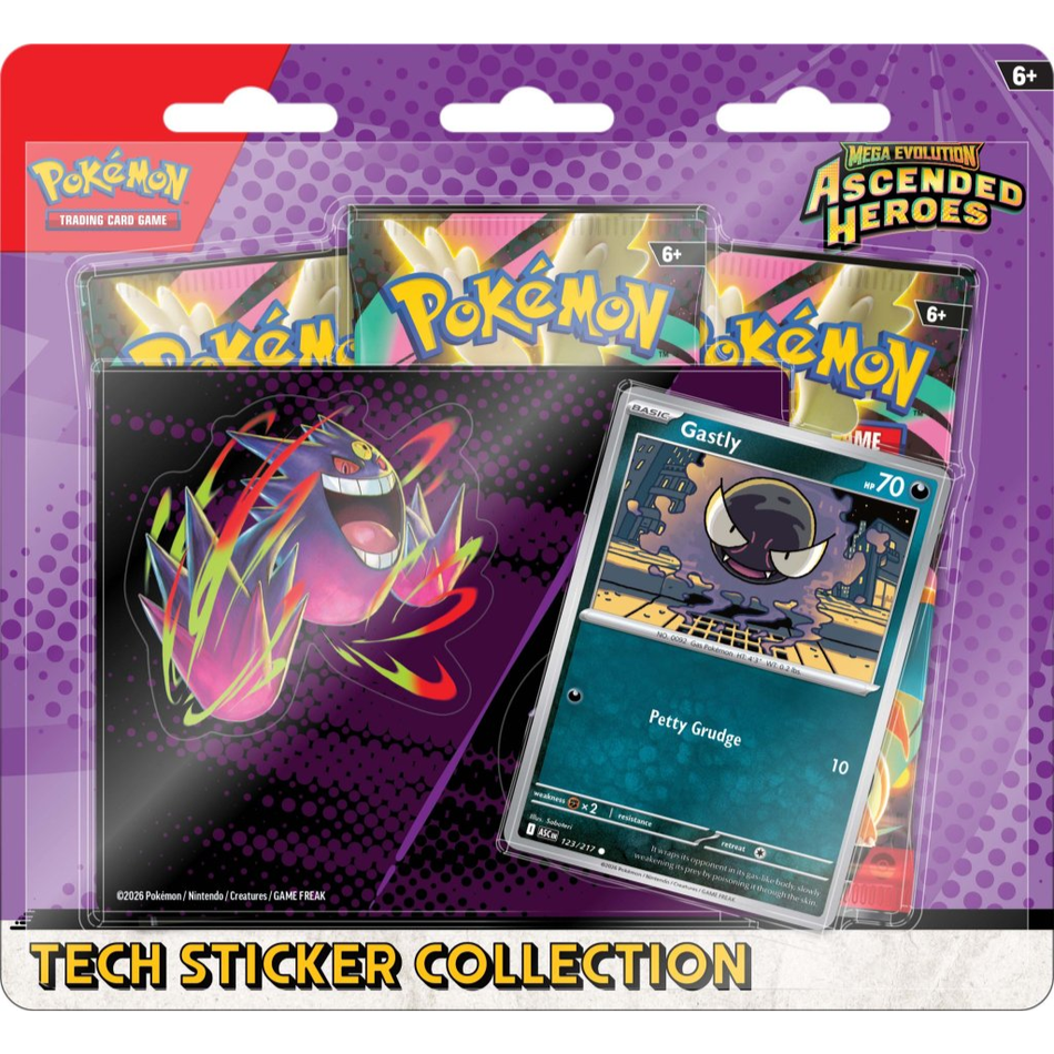 Pokémon TCG: Mega Evolution—Ascended Heroes Tech Sticker Collection