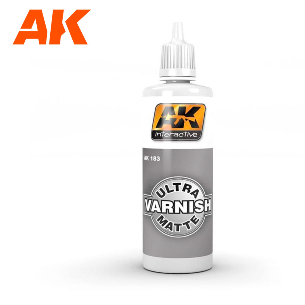 AK Interactive Primers - Ultra Matte Finish Top Quality Varnish 60 Ml AK Interactive Auxiliaries AK Interactive Default Title