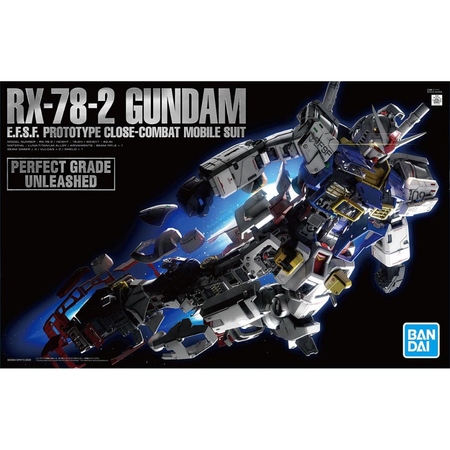 PG UNLEASHED 1/60 RX-78-2 GUNDAM Gundam Model Kit Bandai Default Title