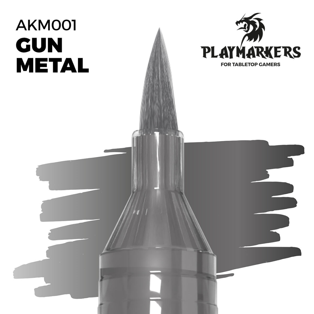 AK Interactive Playmarkers: Gun Metal - Acrylic Paint Marker AK Interactive AK Interactive