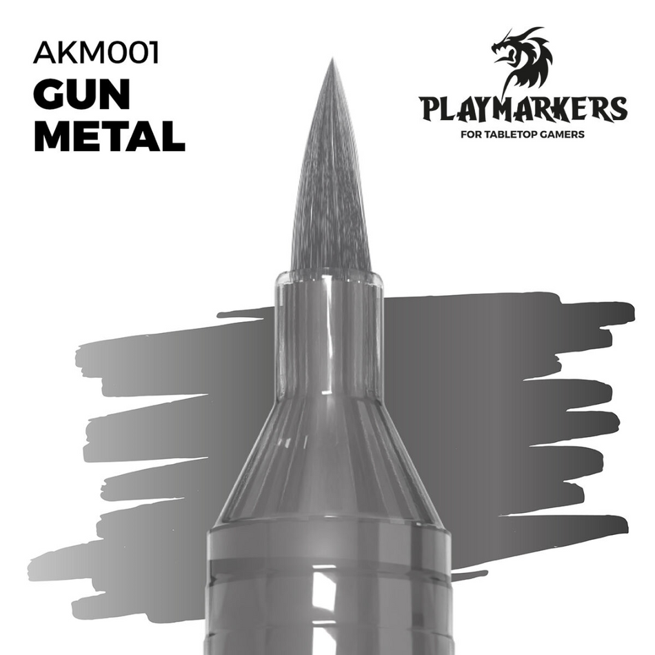 AK Interactive Playmarkers: Gun Metal - Acrylic Paint Marker AK Interactive AK Interactive