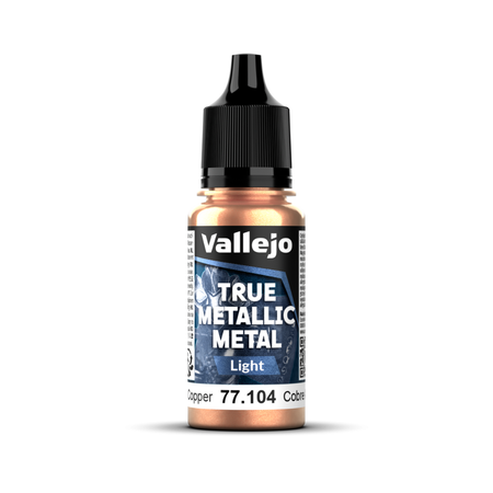 Vallejo True Metallic Metal: Light - Ancient Copper 18 ml Vallejo True Metallic Vallejo Default Title