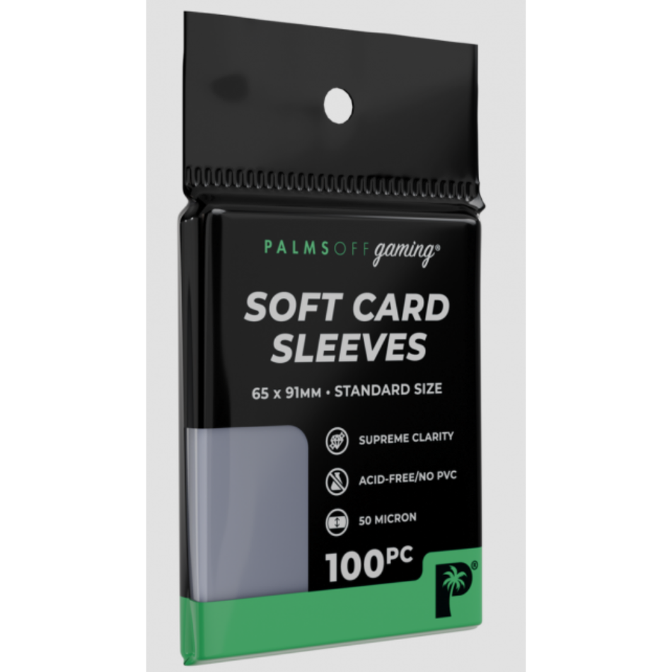 Palms Off Gaming - Soft Sleeves - 100pc (Regular Size)