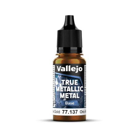 Vallejo True Metallic Metal: Base - Arcane Gold 18 ml Vallejo True Metallic Vallejo Default Title