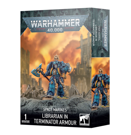 Librarian in Terminator Armour Space Marines Games Workshop Default Title  