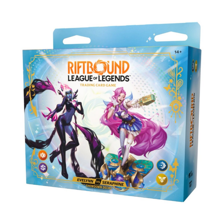 Riftbound: League of Legends TCG – Showdown Deck Display – Radiance: Evelynn vs Seraphine League of Legends: Riftbound UVS Games Default Title