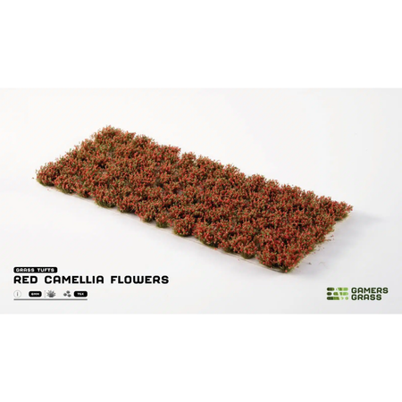 Gamers Grass - Grass Tufts - Flowers - Red Camellia Gamers Grass Basing Gamers Grass