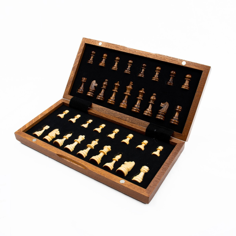LPG Classics Wooden Magnetic Chess Set 30 cm
