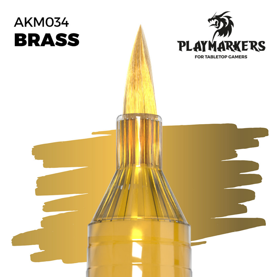 AK Interactive Playmarkers: Brass - Acrylic Paint Marker AK Interactive AK Interactive
