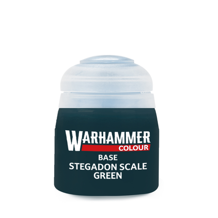 Warhammer Colour: Base - Stegadon Scale Green 12ml Citadel Base Warhammer Colour