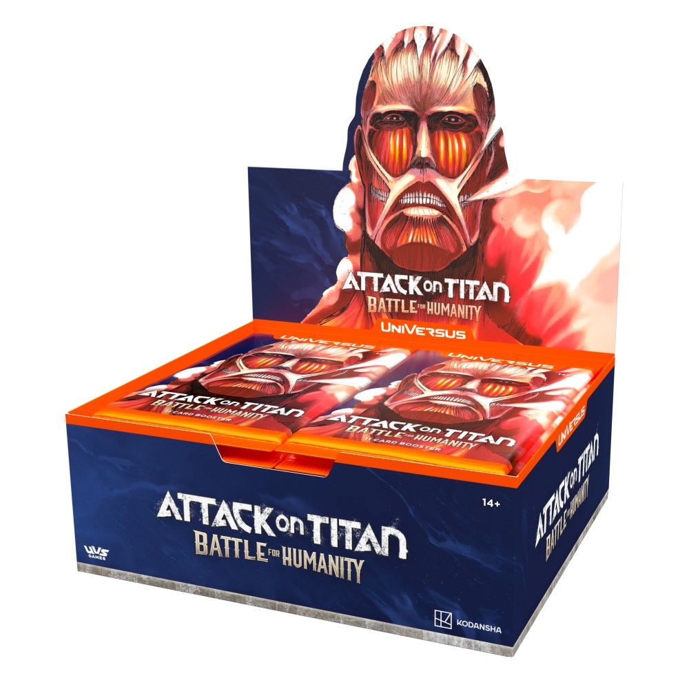 UniVersus Attack on Titan: Battle for Humanity Booster Box Universus UniVersus TCG