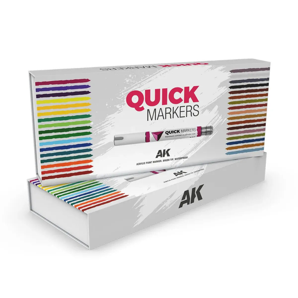AK Interactive Quick Marker Set: Special Box Full Range - 34 Colours AK Interactive AK Interactive Default Title