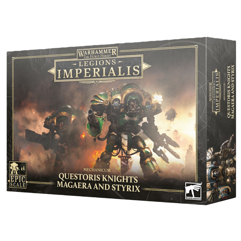 Legions Imperialis: Mechanicum Questoris Knights Magaera & Styrix Legions Imperialis Games Workshop Default Title