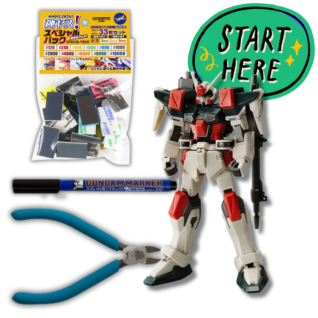 Beginner Buster Gundam Model Kit  Irresistible Force   