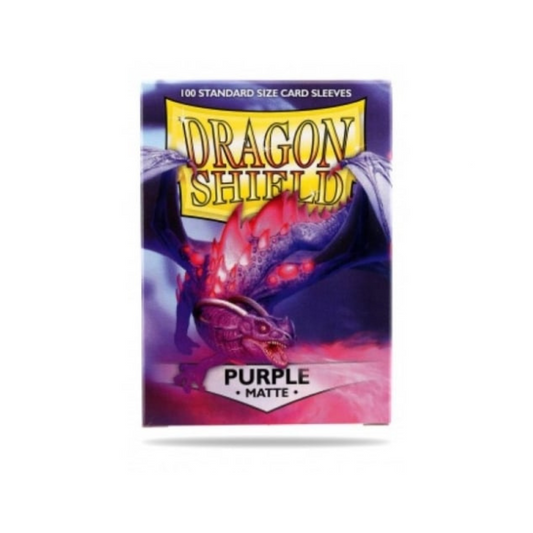 Dragon Shield Matte 100 - Purple Card Sleeves Dragon Shield   