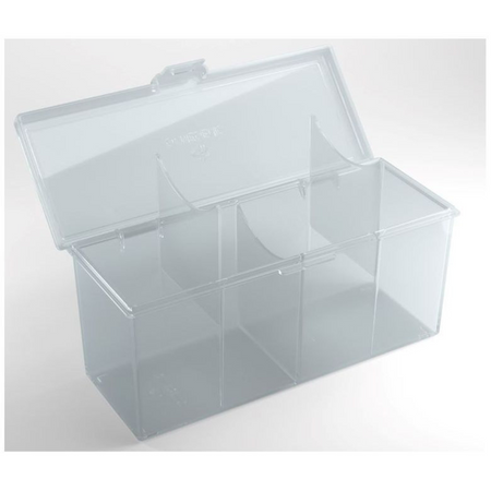 Gamegenic - Clear Fourtress (320 Sleeves) Deck Box GameGenic   