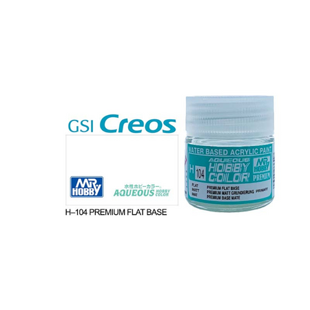 GN H104 Premium Clear Flat Base Mr Hobby Paints Mr Hobby   