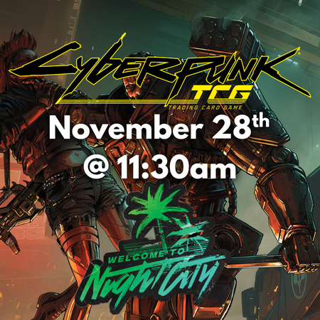Cyberpunk TCG: Night City Showdown Ticket Irresistible Force