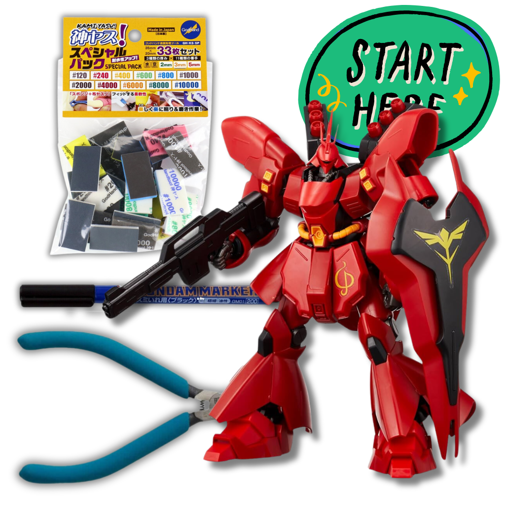 Beginner Sazabi Model Kit  Irresistible Force   