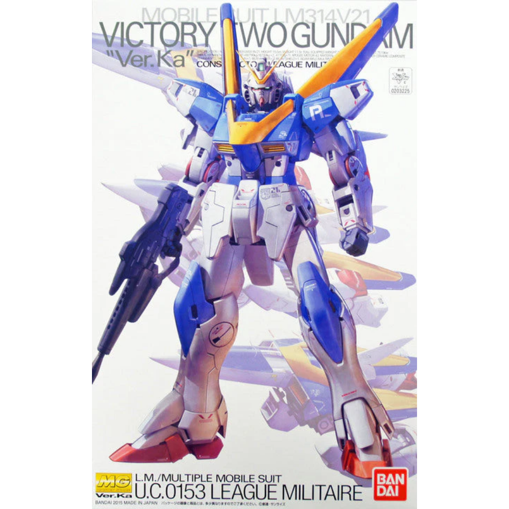 MG 1/100 V2 GUNDAM Ver. Ka Gundam Model Kit Bandai Default Title