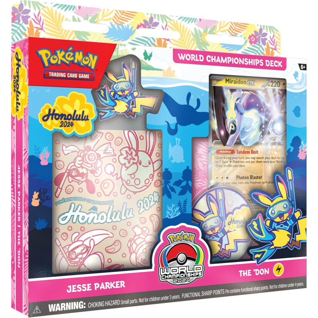 2024 Pokémon TCG World Championships Deck Pokemon Cards Pokemon