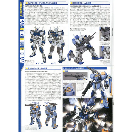 MG 1/100 DUEL GUNDAM ASSAULTSHROUD Gundam Model Kit Bandai