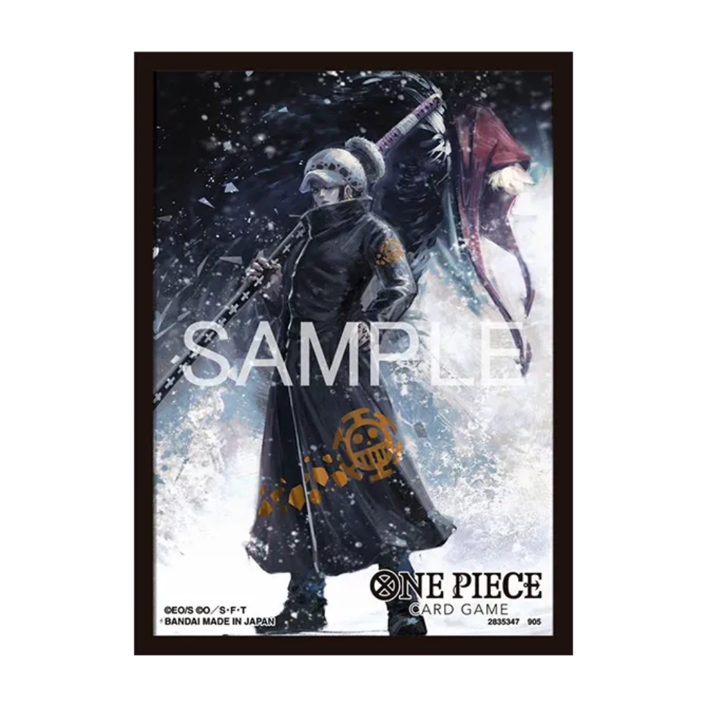 One Piece Card Game: Vol 6 - Trafalagar Law Official Sleeves Card Sleeves Bandai Namco Default Title