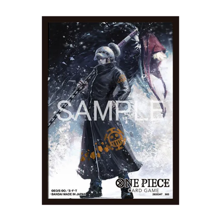 One Piece Card Game: Vol 6 - Trafalagar Law Official Sleeves Card Sleeves Bandai Namco Default Title