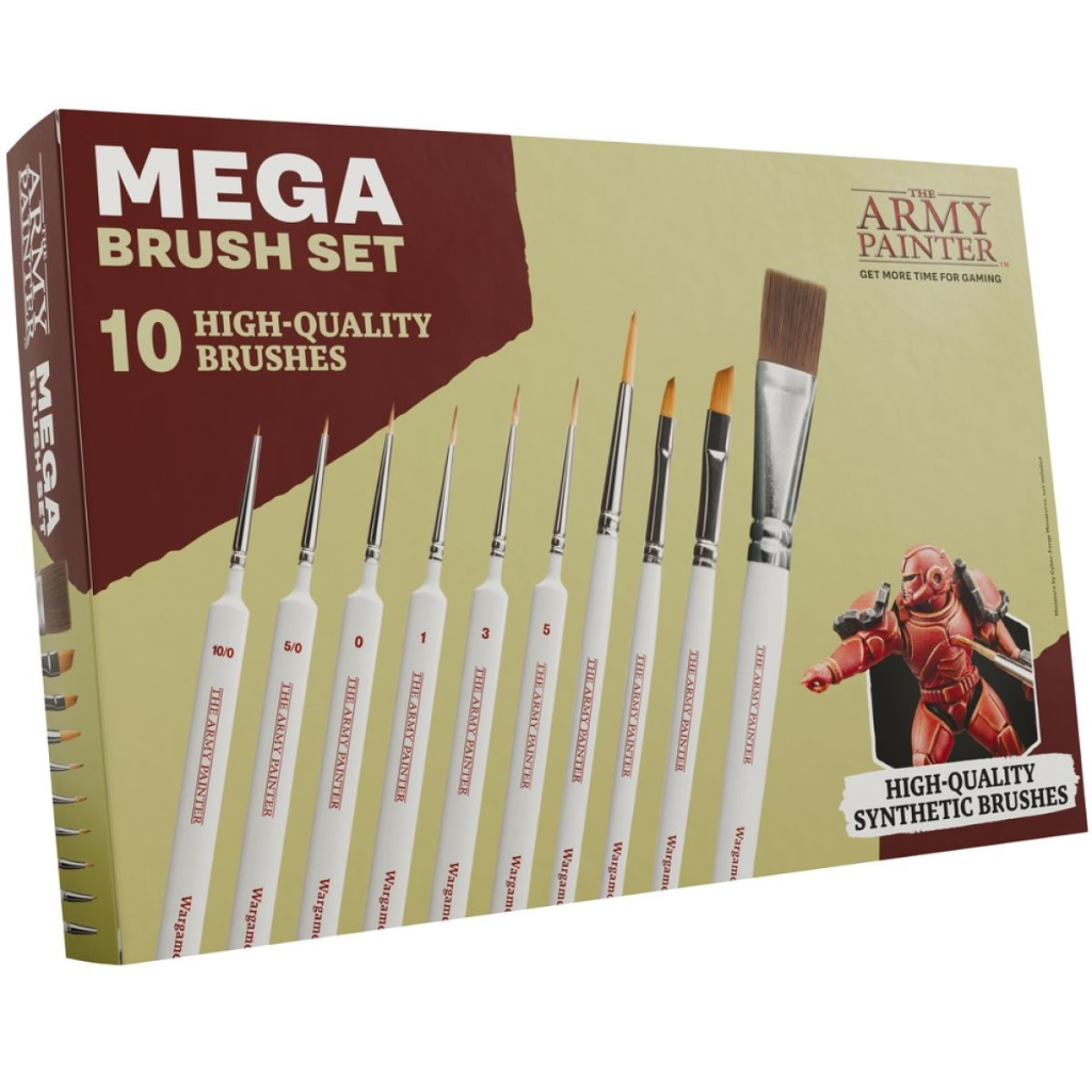 Army Painter - Brushes - Sets - Mega Brush Set Paint Brushes The Army Painter Default Title