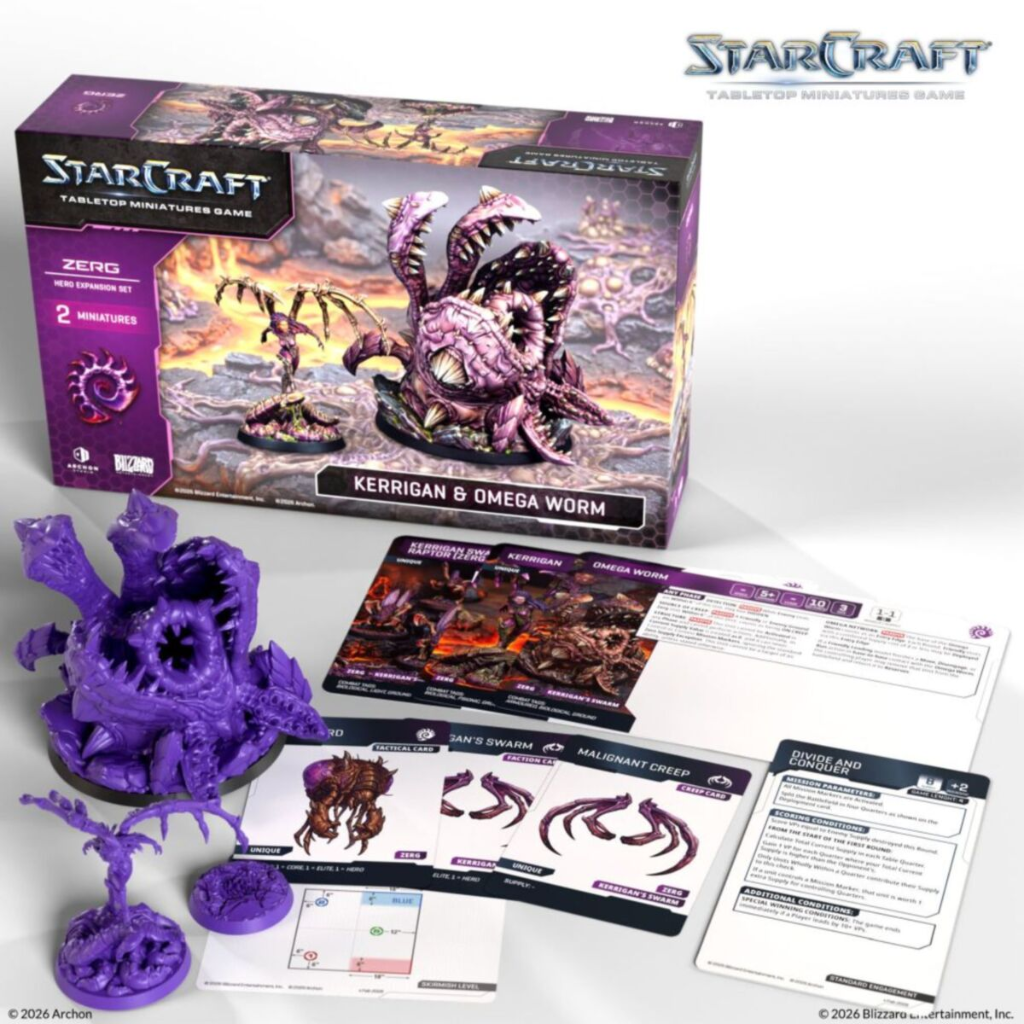 Starcraft Miniatures Games: Zerg - Kerrigan (Primal Kerrigan) - Hero Expansion Set Starcraft Archon Studio