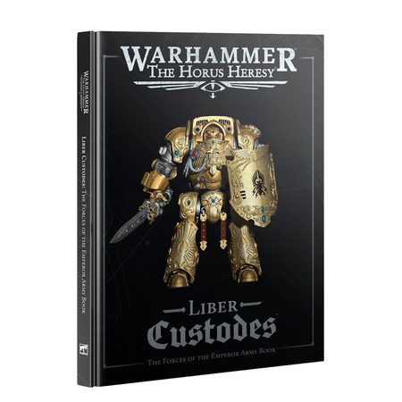 Horus Heresy: Liber Custodes Adeptus Custodes Games Workshop Default Title
