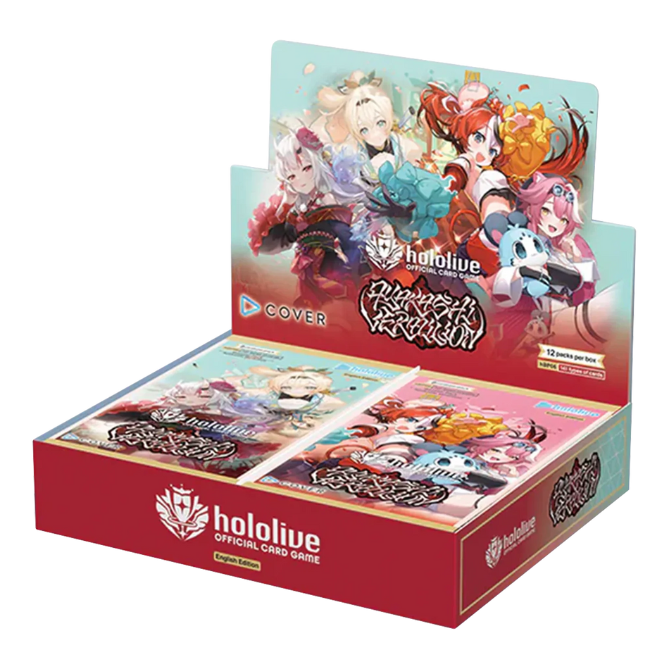 [hololive OFFICIAL CARD GAME] hBP06e Ayakashi Vermilion - Booster Box Hololive Official Card Game Hololive Official Card Game Default Title