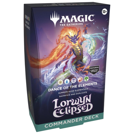 Magic Lorwyn Eclipsed - Dance of Elements Commander Deck MTG: Lorwyn Eclipsed Wizards of the Coast Default Title