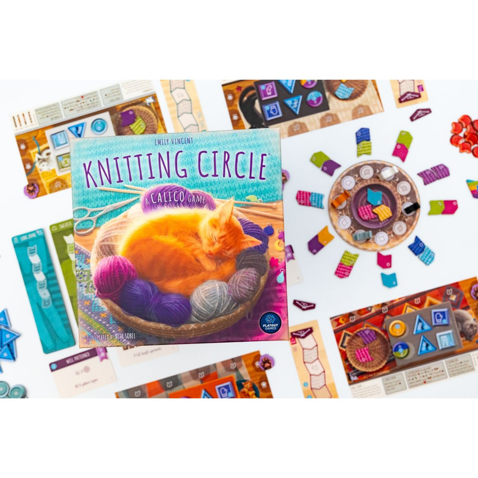 Knitting Circle: A Calico Game Board Games Flatout Games