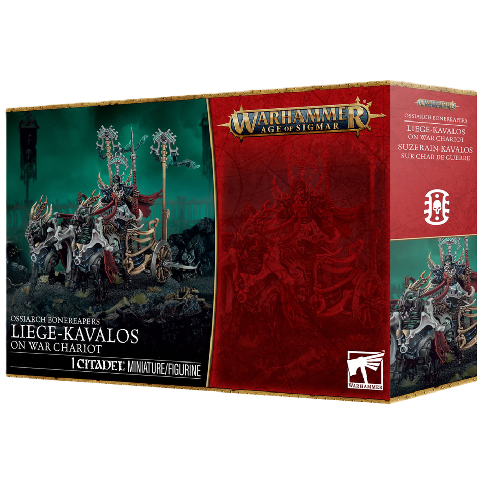 Ossiarch Bonereapers: Liege-Kavalos on War Chariot