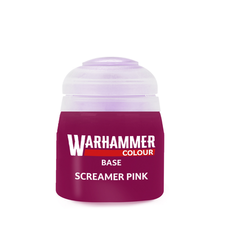 Warhammer Colour: Base - Screamer Pink 12ml Citadel Base Warhammer Colour Default Title