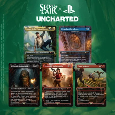 Magic Secret Lair x The Last of Us: Part I Magic The Gathering Wizards of the Coast Default Title