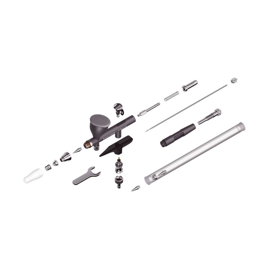 INNOVATOR By Vallejo - Gravity System - 2 in 1 (0.2 & 0.3) Precision Airbrush Airbrush Vallejo