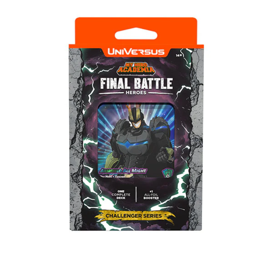 UniVersus Challenger Series Display: My Hero Academia – Armored All Might and Deku Challenger Series UVS Games UniVersus TCG Default Title