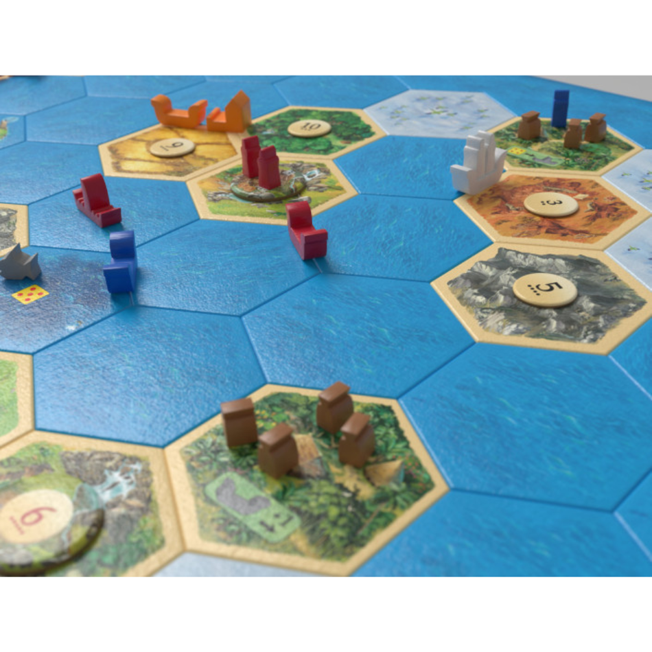 CATAN (6th Edition) - Explorers and Pirates Expansion Board Games Catan Studio