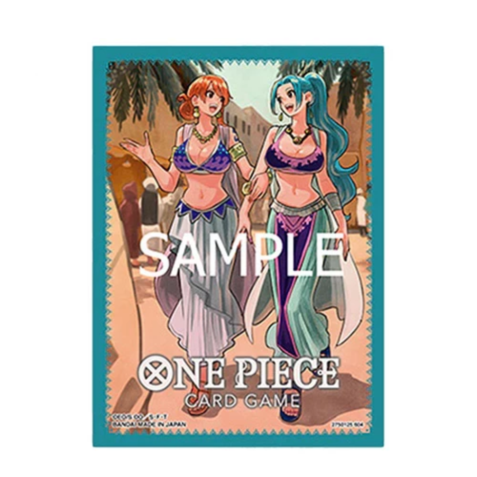 One Piece Card Game: Official Sleeves Display – TCG+ Limited Edition: Vol. 1 - Nami & Vivi Card Sleeves Bandai Namco Default Title