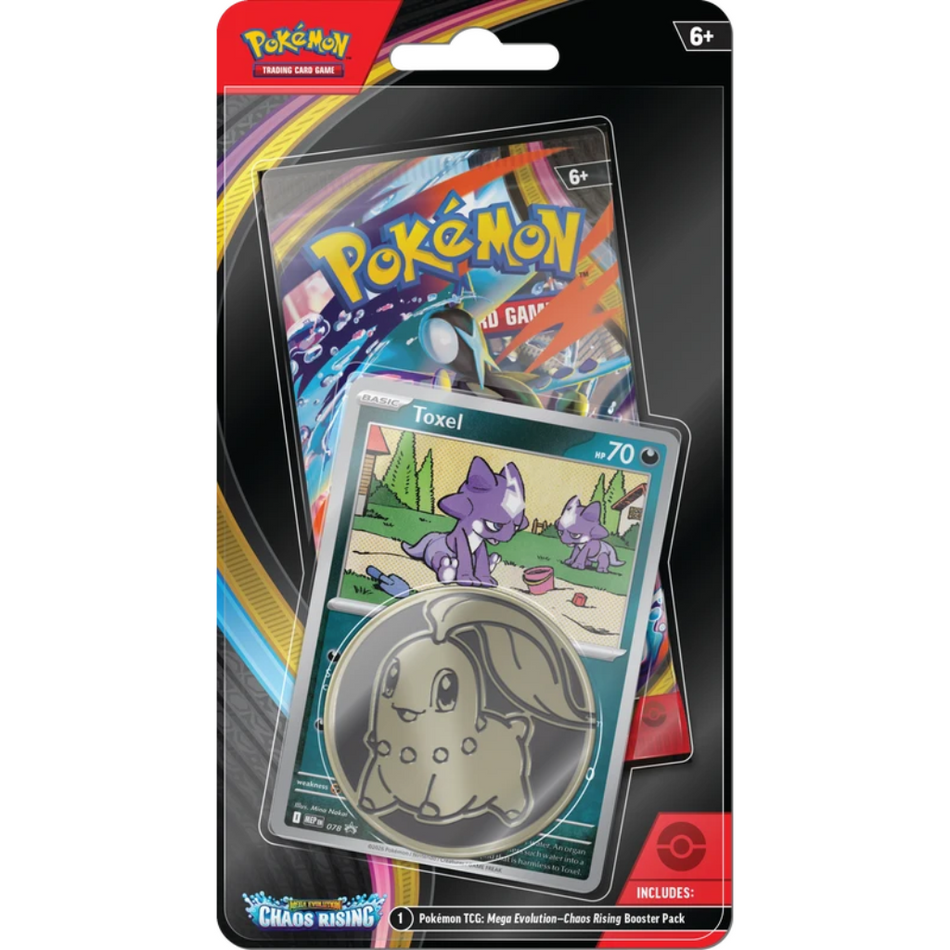 Pokémon TCG: Mega Evolution Chaos Rising Blister Pack