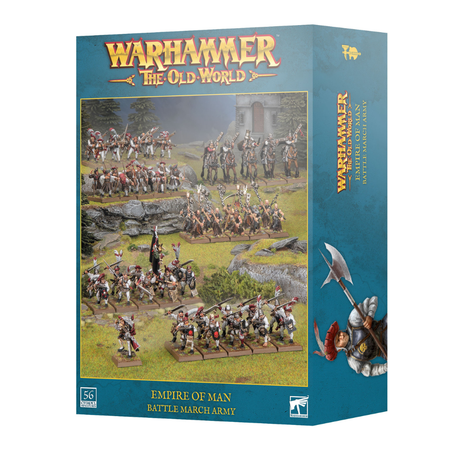 Empire of Man: Battle March Army Warhammer: The Old World Games Workshop