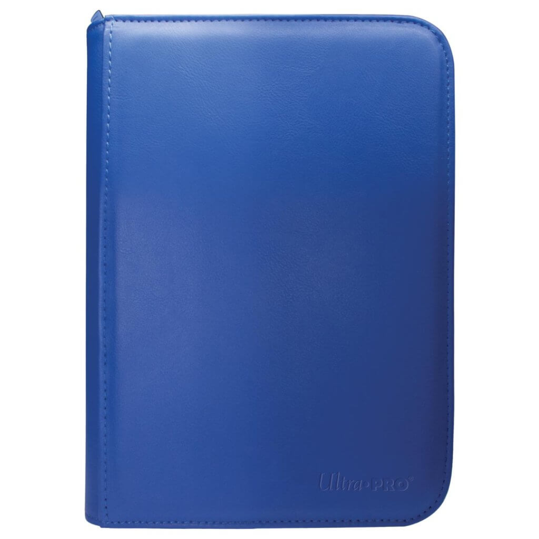 ULTRA PRO Binder - Vivid 4-Pocket Zippered Pro-Binder: Blue Binder Ultra PRO Default Title