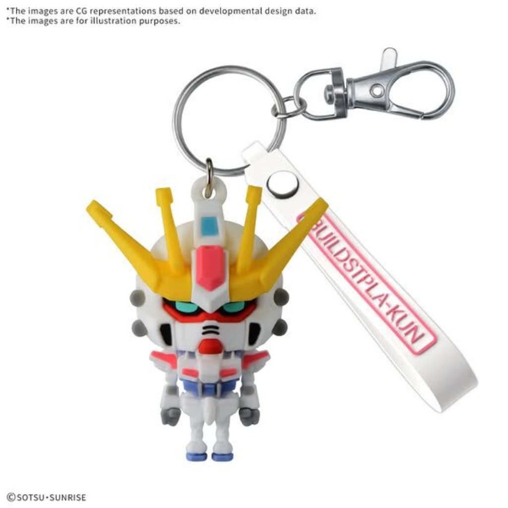 BUILDSTPLA-KUN 3D RUBBER MASCOT KEYCHAIN Bandai Accessories Bandai Default Title