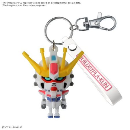 BUILDSTPLA-KUN 3D RUBBER MASCOT KEYCHAIN Bandai Accessories Bandai Default Title