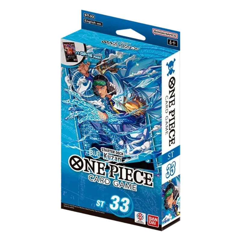 One Piece Card Game: STARTER DECK -BLUE Kuzan- [ST-33] One Piece Bandai Default Title