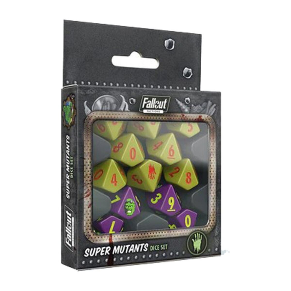 Fallout Factions: Dice Sets: Super Mutants Fallout Factions Modiphius Entertainment