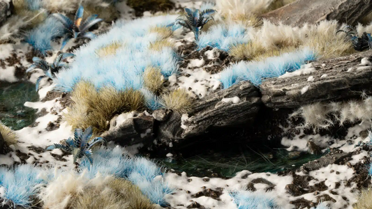 Gamers Grass - Alien Tufts - Frost 6mm Wild Gamers Grass Basing Gamers Grass   