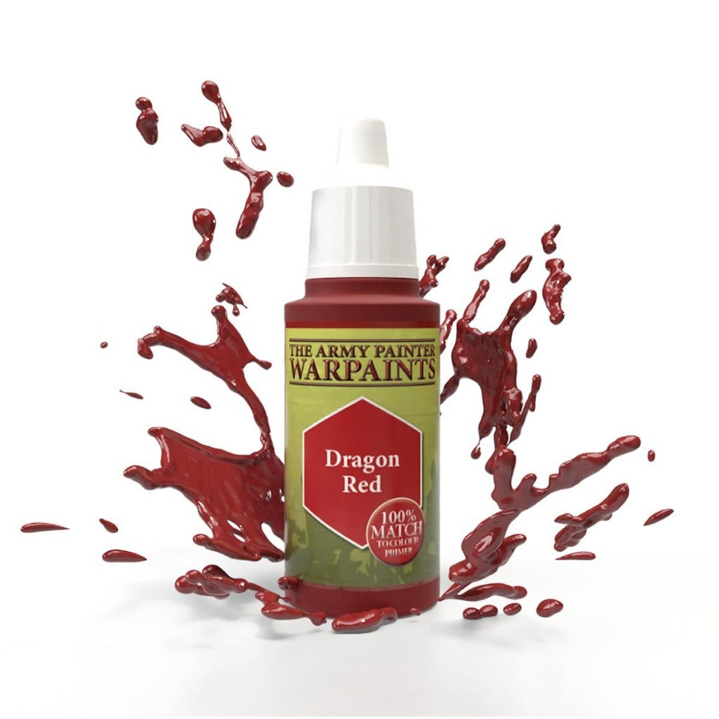 Army Painter Warpaints - Dragon Red Acrylic Paint 18ml Army Painter Warpaints The Army Painter Default Title  